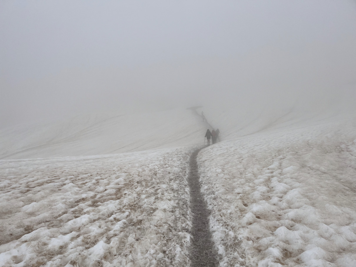 Snow at Col Ferret